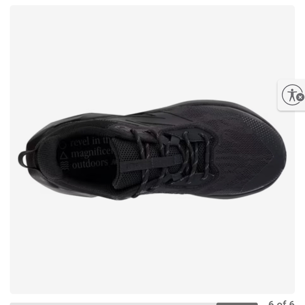 New Balance Men's Black Sneakers